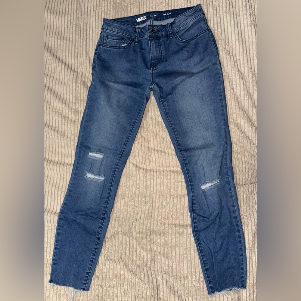 Vans Skinny Distressed Jeans